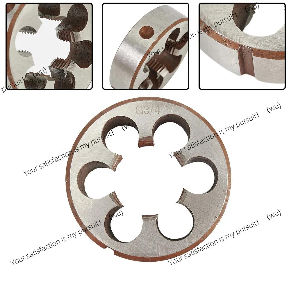 Right Thread Circular Plate HSS/BSP 1/8 1/4 3/8 1/2 3/4 Size Metal Metric Thread Tool