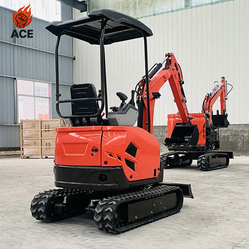 

Euro5 Epa Micro Hydraulic Excavator 1.8 ton Customized Kubota Engine Mini Crawler Excavator 2 ton Mini Excavator 1 Ton