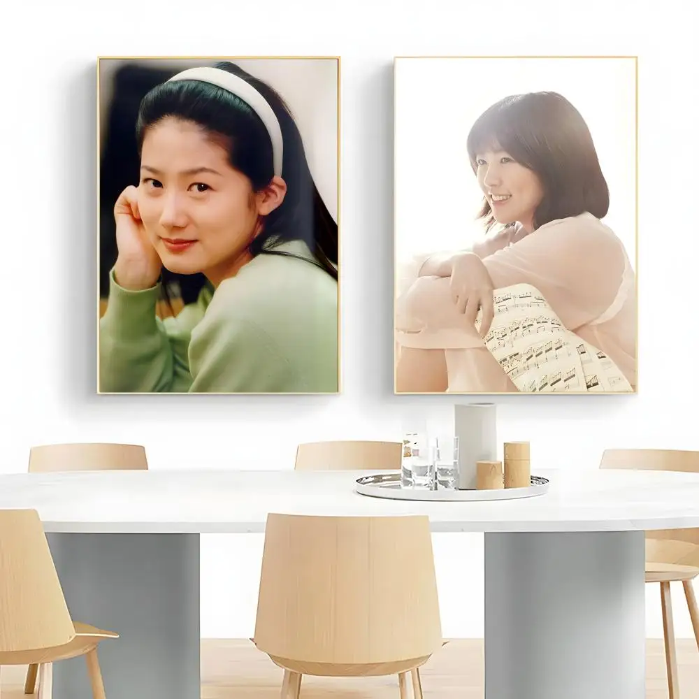 Timeless Elegant Korean Beautiful Actress L-Lee Mi Yeon Poster Wall Art Print Poster Decorative Mural Home Decor Gift Unframed