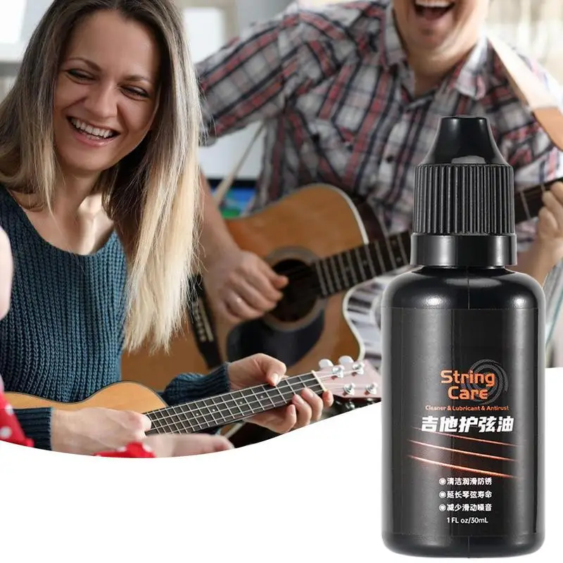 Guitar String Oil Fretboard Rust Prevention Oil Portable Comprehensive String Care Oil For Bass Ukulele Violins