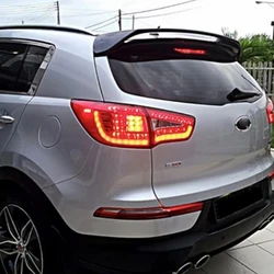 For Kia Sportage rear window roof spoiler ABS material carbon black body sports modification kit 2011 2012 2013 2014 15 16 2017