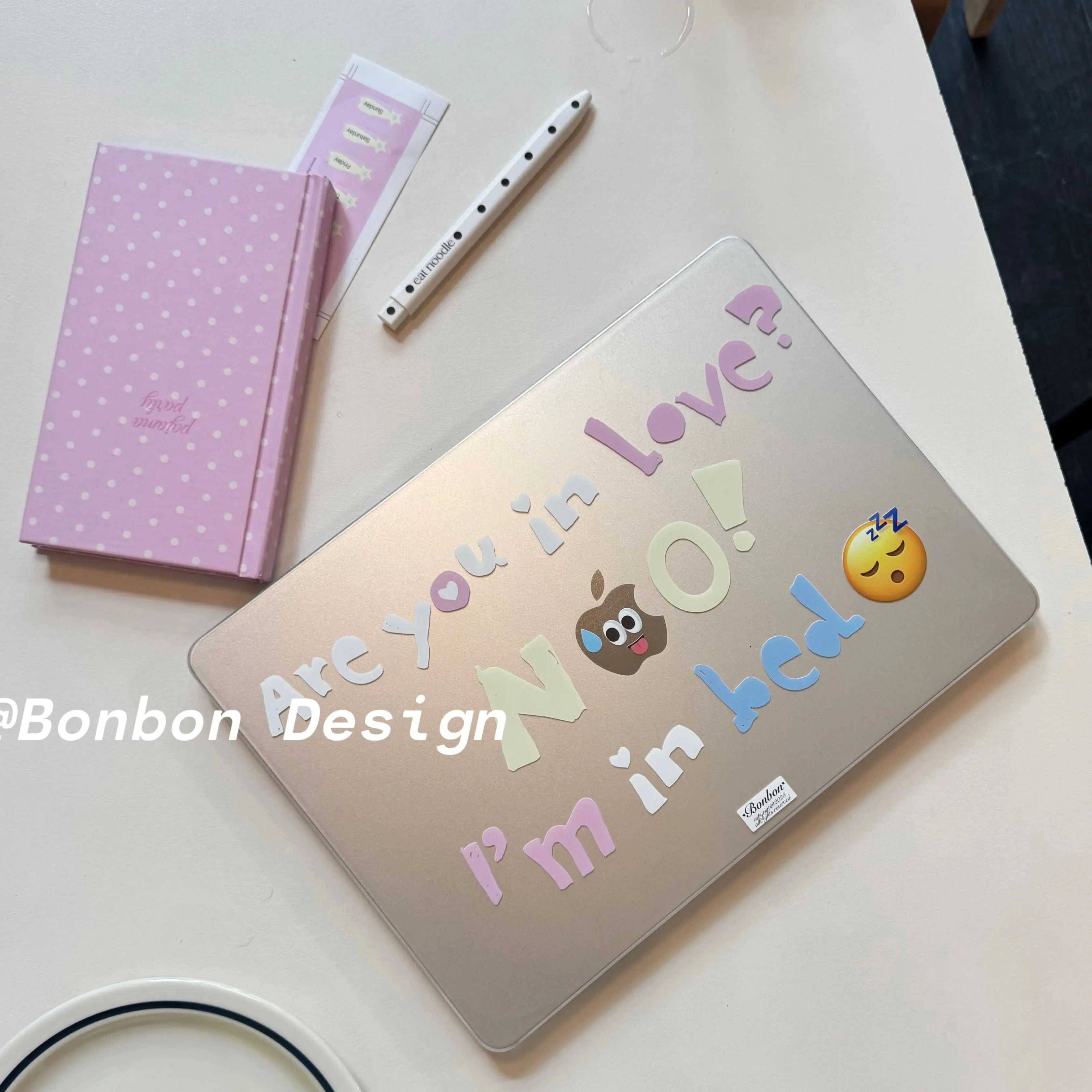 Minimalist Letters Crystal Laptop Case For Macbook Air 13.6 M4 NEO 15 M3 Hard Cover For Mac Book Pro 13 M1 M2 14 M4 M5 16 Cover