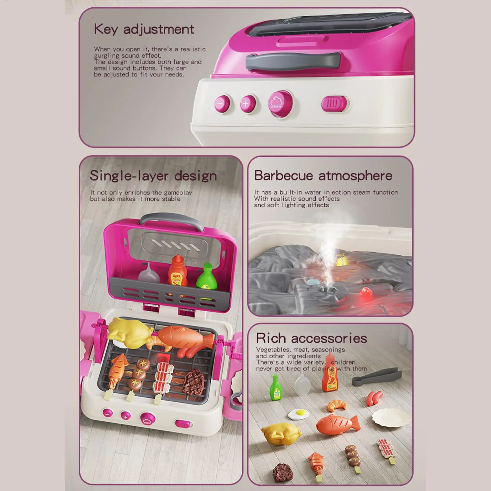 barbecue-grill-spray-cooking-skewers-doll-kitchen-kids-pretend-play-lighting-sound-effects-simulated-food-barbecue-oven-set-toy