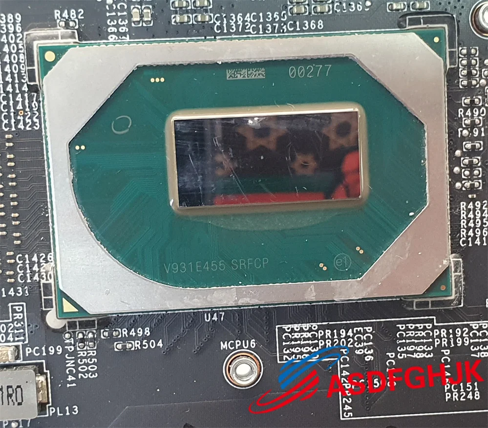 MS-16U11 FOR MSI GE65 RAIDER 9SF MS-16U1 GP65 GL65 LAPTOP MOTHERBOARD WITH I7-9750H AND RTX2070M TEST OK