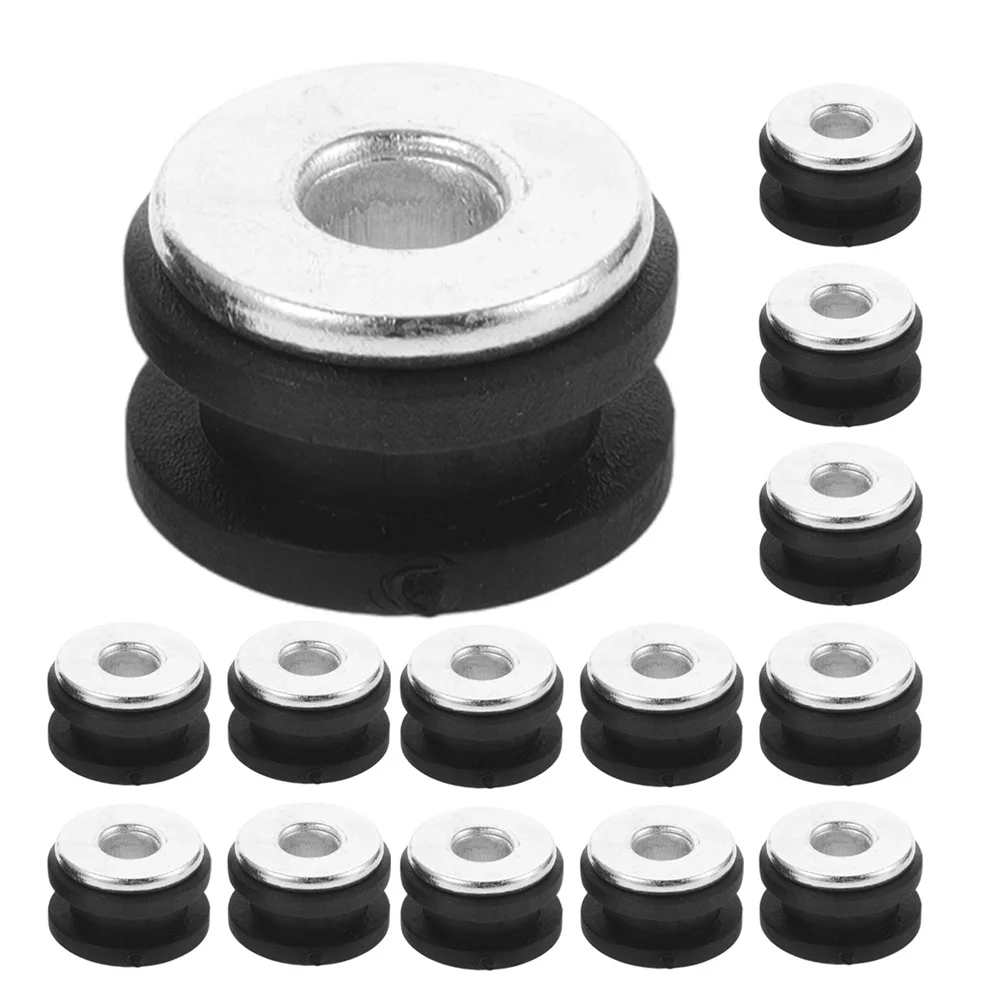 

20Pcs Motorcycle Washer Kit Rubber Buffer Cushion Mat Anti-Vibration Shock Absorber for Scooter Rear Shock Absorption Damping