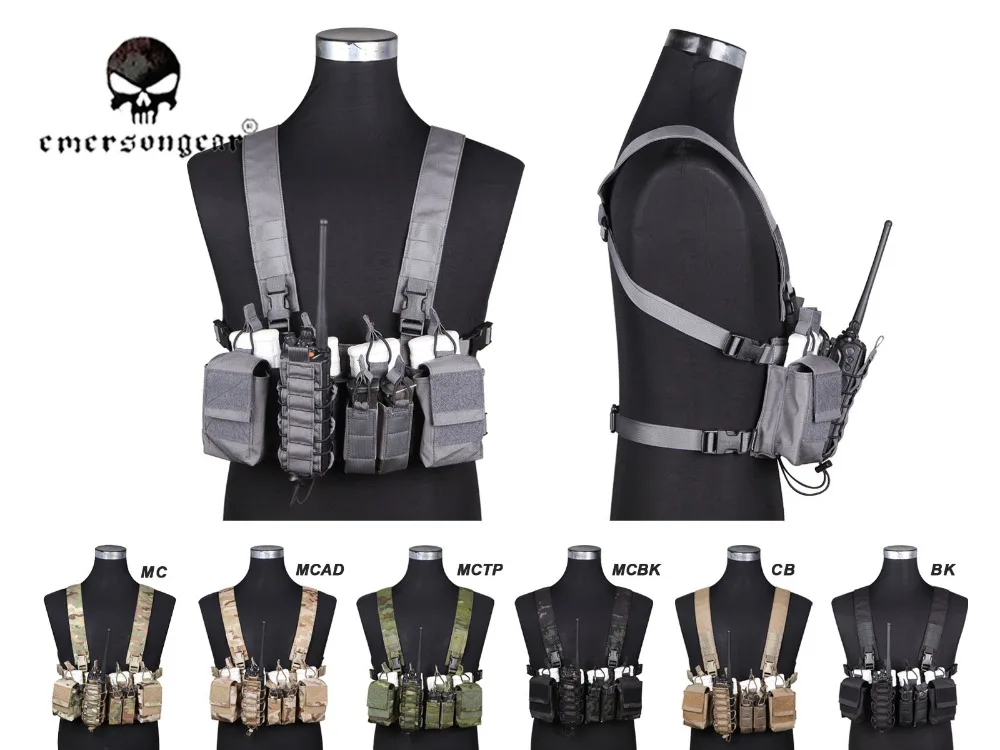 EmersonGear D3CR Tactical Chest Rig Airsoft Combat Rig EM7442