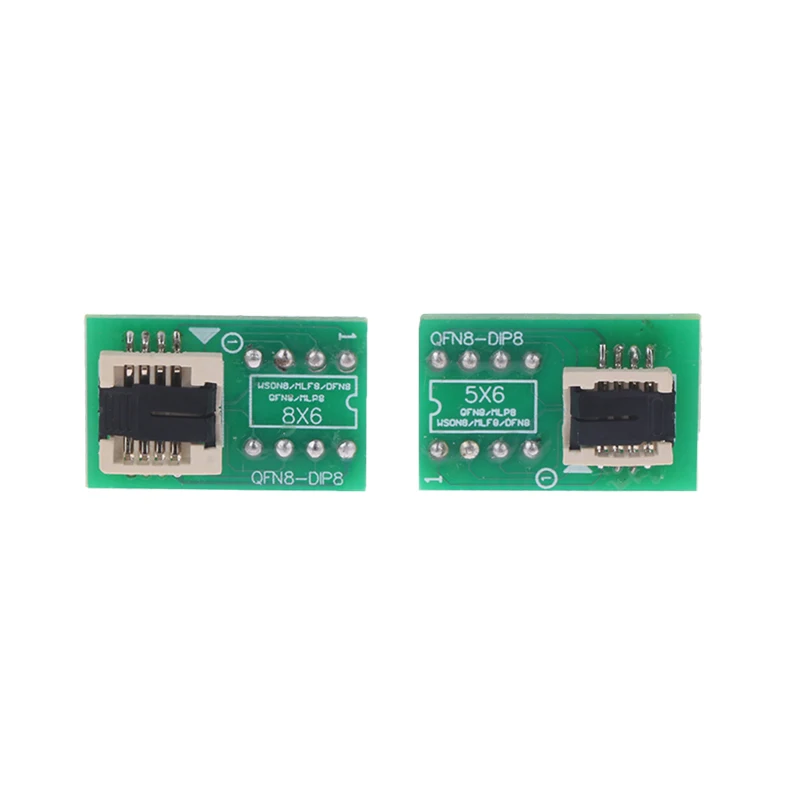 Imagem -03 - para Dip8 Adaptador 6*5 mm 6*8 ic Chips Soquete para Ch341a Tl866ii Mais Rt809h f T48 T56 Ezp2023 Programador Dfn8 Wson8 Mlf8 Qfn8