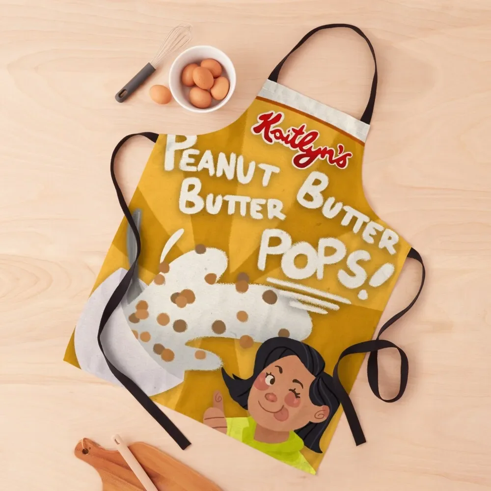 

Peanut Butter Butter Pops! Apron Men's Kitchen Kitchen Cooking Clothes Salon Apron