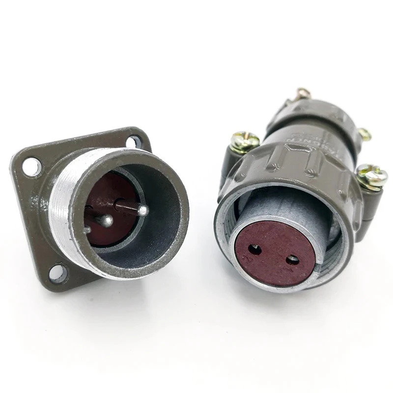 P20 Series 20mm Connector Plug Socket Screw Various Pin Options 2pin 3pin 4pin 5pin 7pin P20K2Q P20J2Q for Electronics