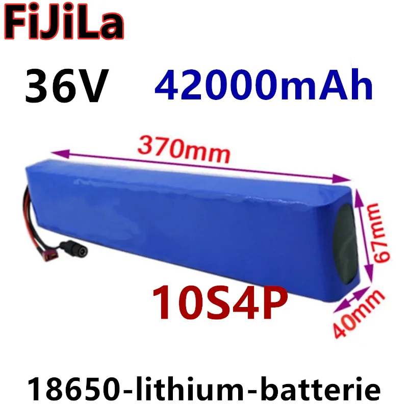 Neueste 36V 10S4P 42000mAh lithium-batterie fahrrad/roller/fijila D4s batterie, , 18650p, 250ah, 350W, 42V, 42000mah,