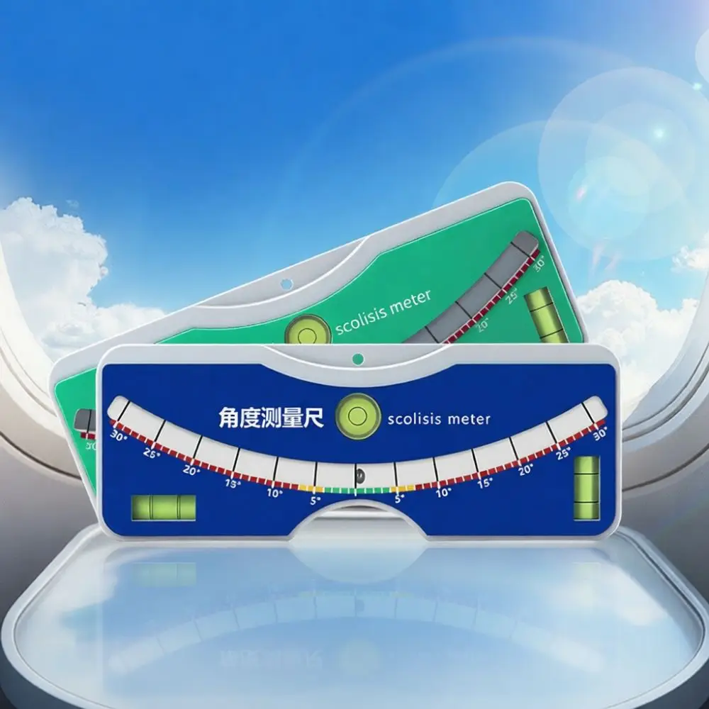 Manual Scoliosis Measuring Gauge Back Curvature Detection Ruler Spine Posture Alignment Checker Physical Instrument