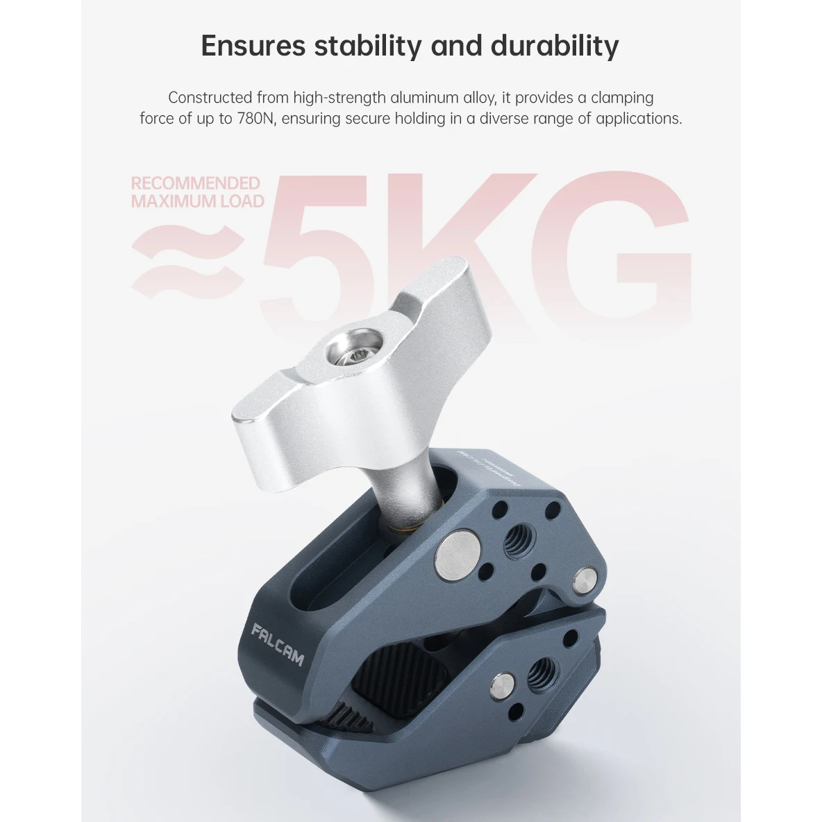 مشبك سريع الفك من FALCAM F22 مع واجهة متنوعة لتوسيع حامل التصوير لشاشة الكاميرا