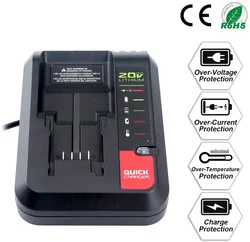 For black decker charger Li-ion Battery Charger for Porter Cable/Stanley 14.4V 18V 20V PCC690L L2AFC FMC690L FMC688L 686L B&D