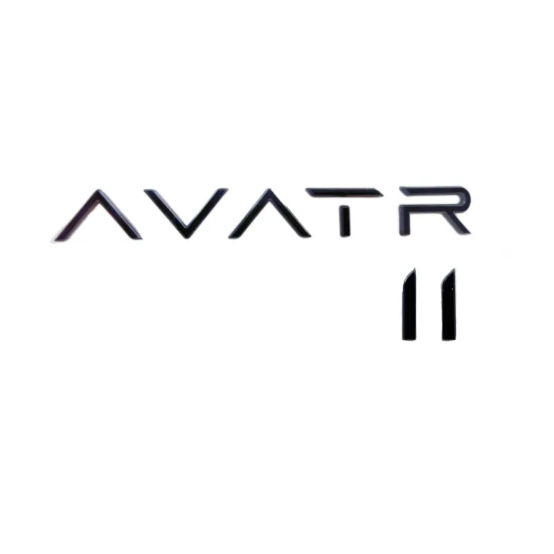 

Avatr 11/12 Exclusive and personalized car logo black warrior modified English letter rear badge