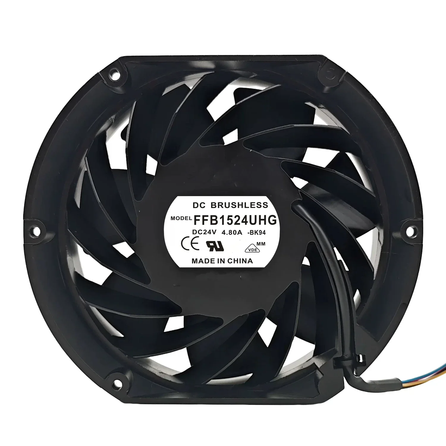 Cooling Fan FFB1524UHG DC 24V 4.8A 115W 17CM 17251 172*150-51MM 4-Wire