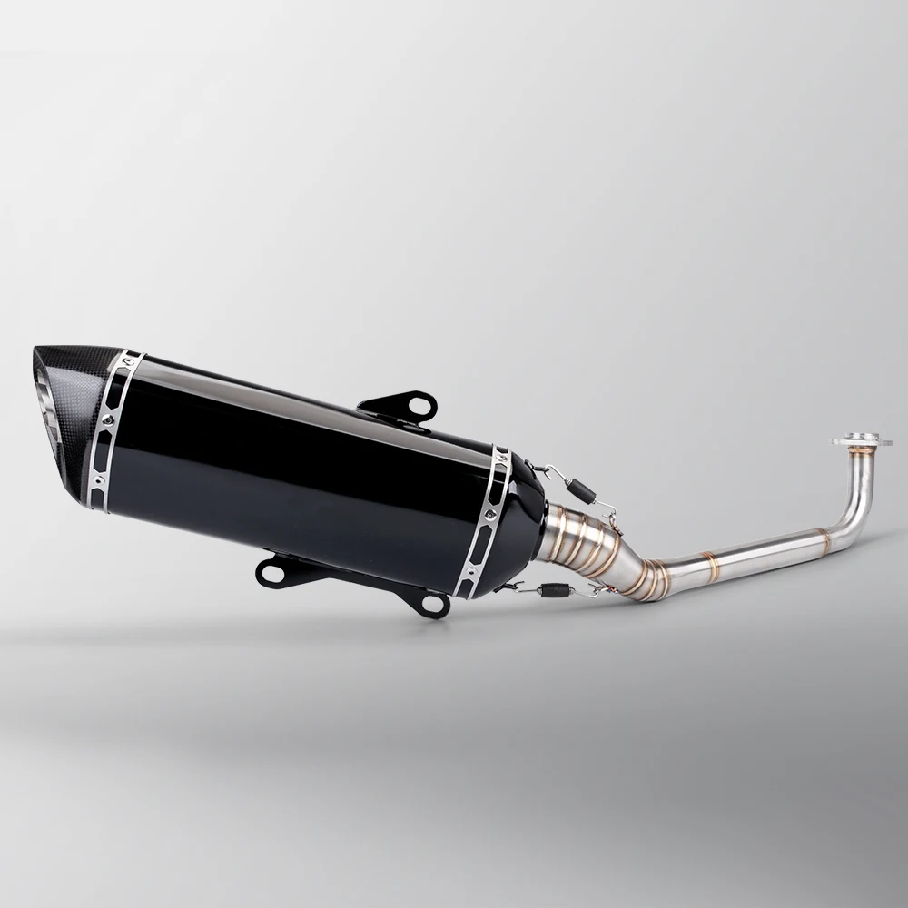NMAX155 NMAX125 Motorcycle Exhaust Pipe Middle Link Pipe Slip-On Stainless Steel Connect For NMAX N-MAX 125 155