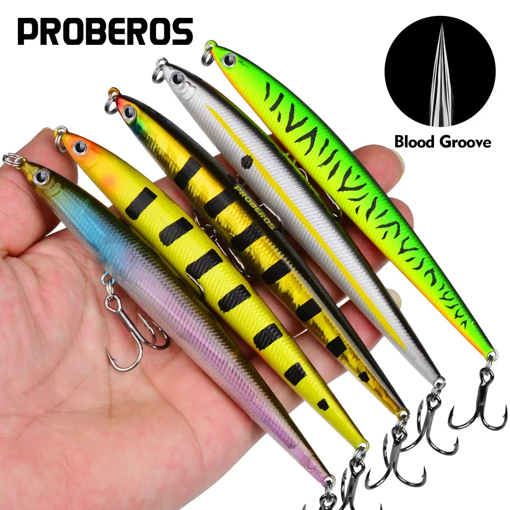 

1PCS Far throw Minnow Fishing LureWobblers132cm25.4gSinking Deep Artificial Quality PlasticHard Bait Crankbait Pesca Bass Tackle