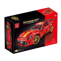 IN STOCK T5044 High Tech Technical RC Sports Car Building Blocks Assembling MOC Racing Bricks Model Kids Toys Holiday Gift Set