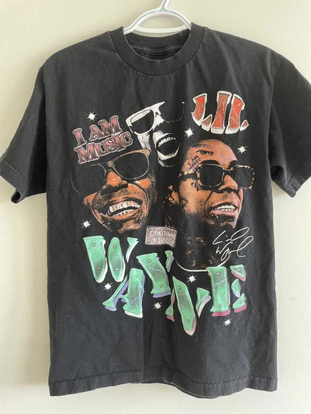 Lil Wayne I Am Music Hip Hop Short Sleeve Unisex T-Shirt All Size BS004