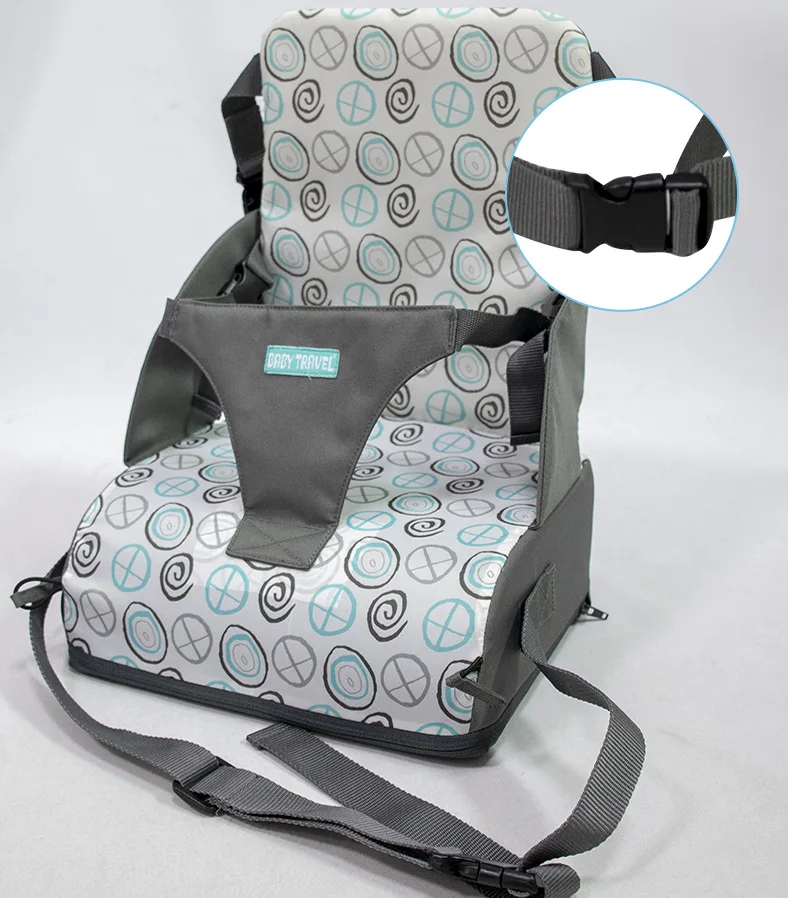 

Baby Booster Seat Cushion Children Increased Chair Pad Anti-Skid Waterproof Baby Dining Cushion Adjustable Chair Cushion