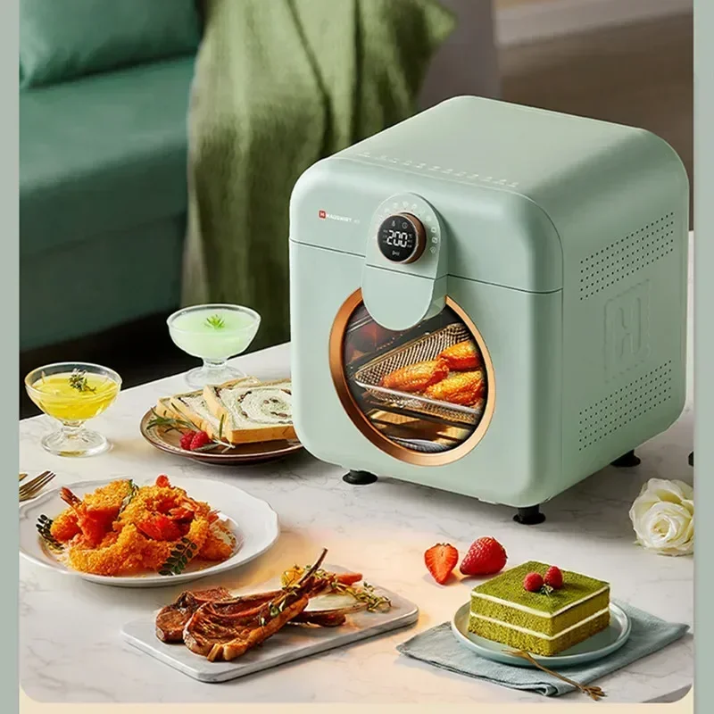 

Hot SalesHauswirt Air Fryer 12 Liters Light Wave Visible Airfryer Oven Multi-functional Air Fryer Without Oil Small Home Baking