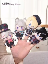 Genshin Impact Cosplay Carnival Cute Pendant Anime Plush Keychain Neuvillette Lyney Lynette Freminet Wriothesley Gifts