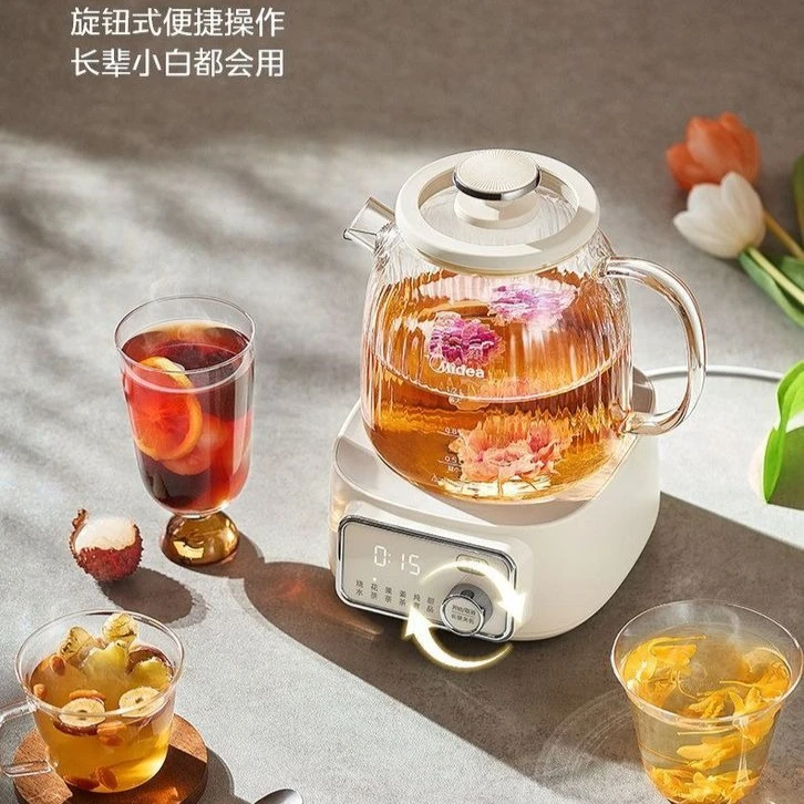 All-glass constant temperature health pot household multi-functional office small teapot electric kettle pure glass