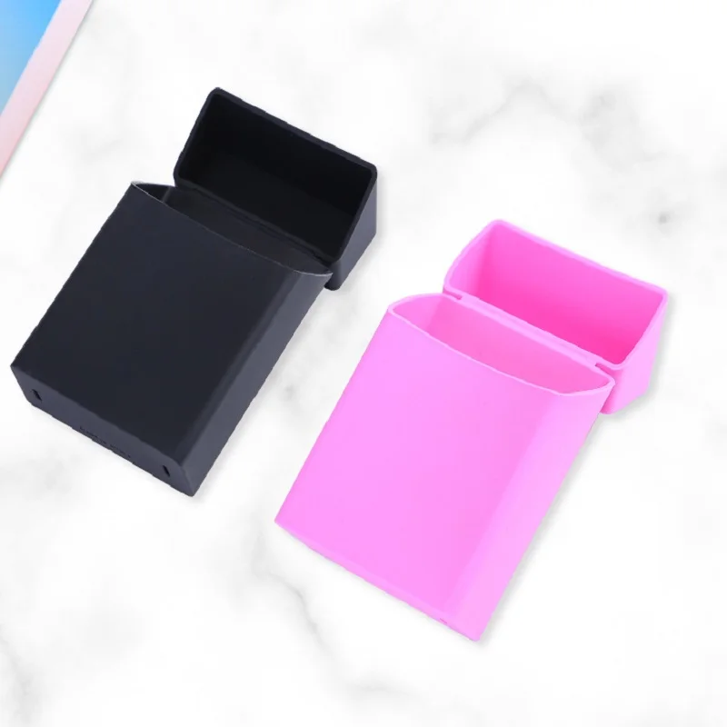 Gift Hold 20 Cigarettes Silicone Cigarette Case Fashion Cover Elastic Silicone Portable Man Women Cigarette Box Cover Accessorie