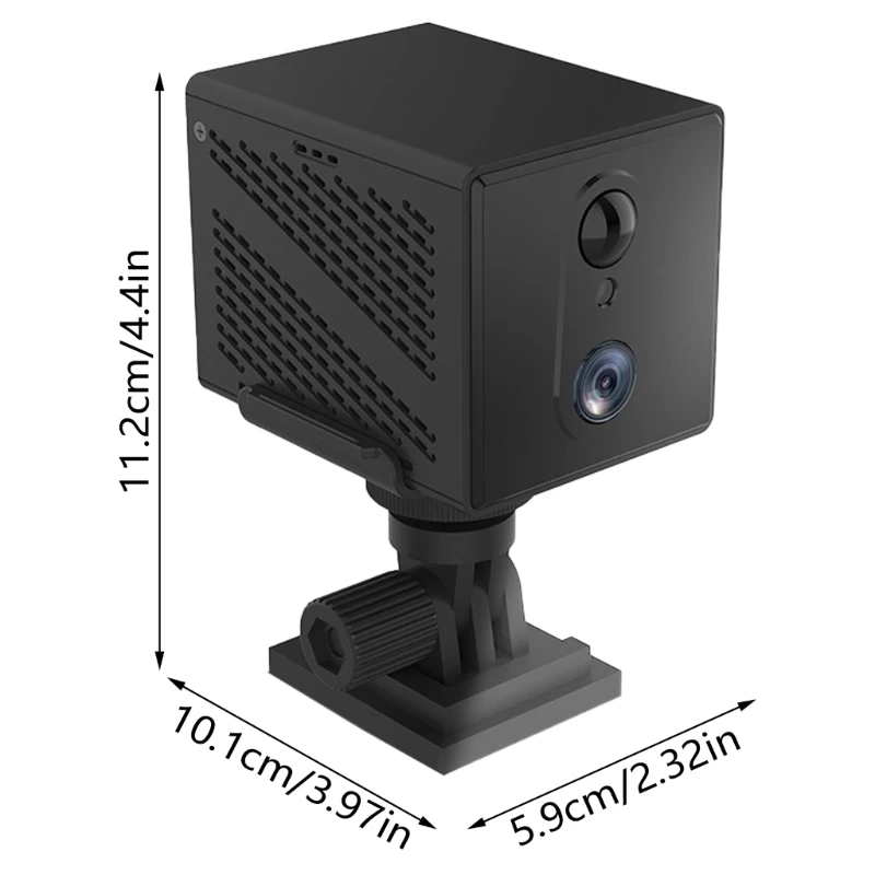 M17B Kamera IP WiFi Keamanan Dalam Ruangan 1296P Kamera Malam Penuh Jelas, Deteksi Gerakan, Dua Arah, untuk Pemantauan