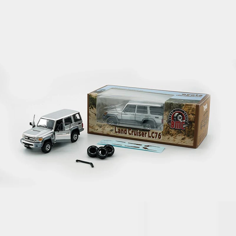 BMC 1/64 LAND CRUISER LC76 LC79 LC95 alloy car model collection display gift