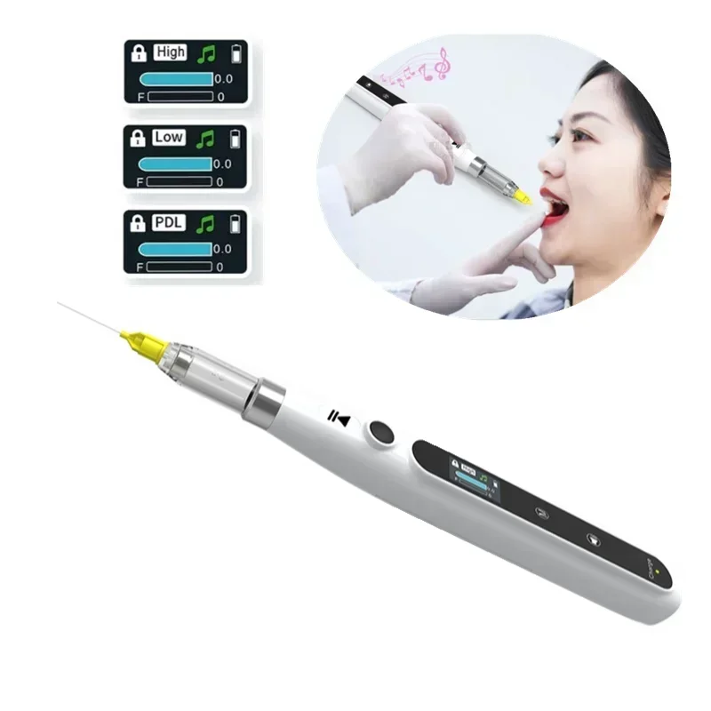 1pc Dentals Instruments Painless Orals Locals Anesthesias Device Wireless Boosters with Music Endodontics Treat For Dentists