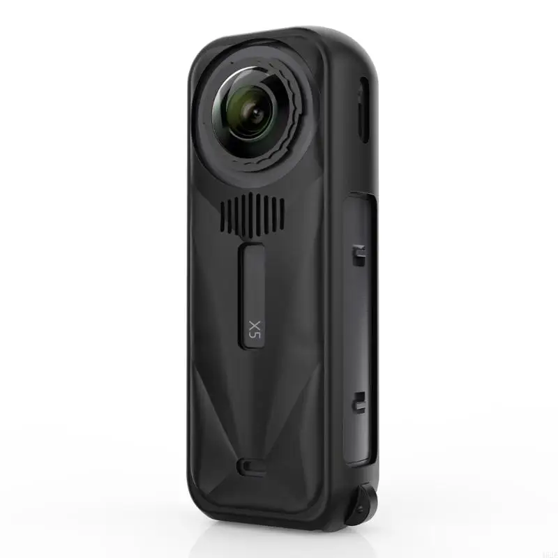 462E Silicone Protective Cover for X5 Action Camera Shockproof Full Body Protections Lens Caps Included