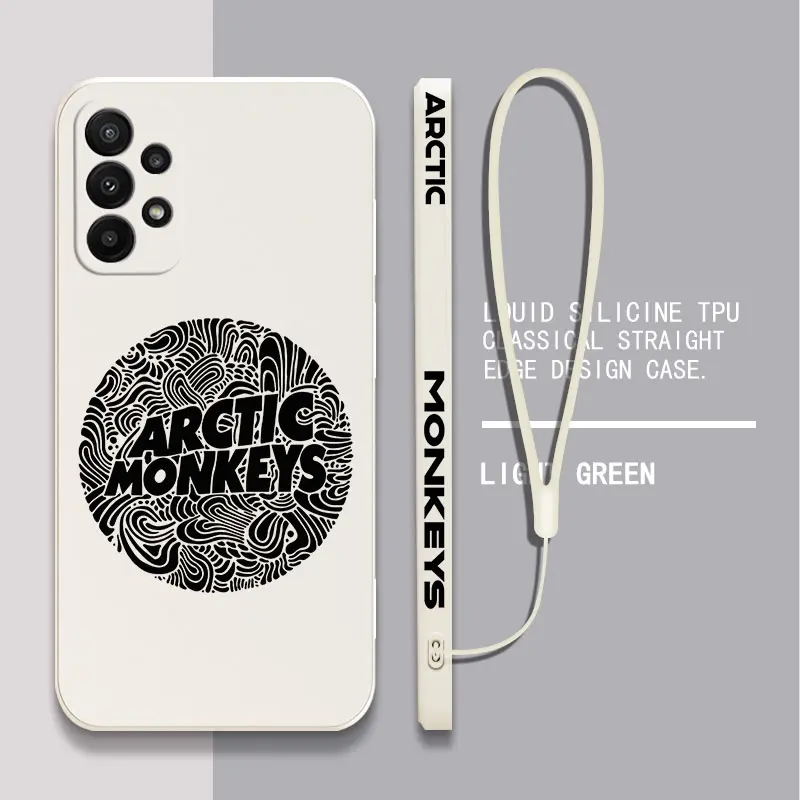 Arctic Monkeys Phone Case For Samsung Galaxy S24 S23 S22 S21 S20 S10 S9 Note 20 10 Ultra Plus Pro FE 4G 5G Cover