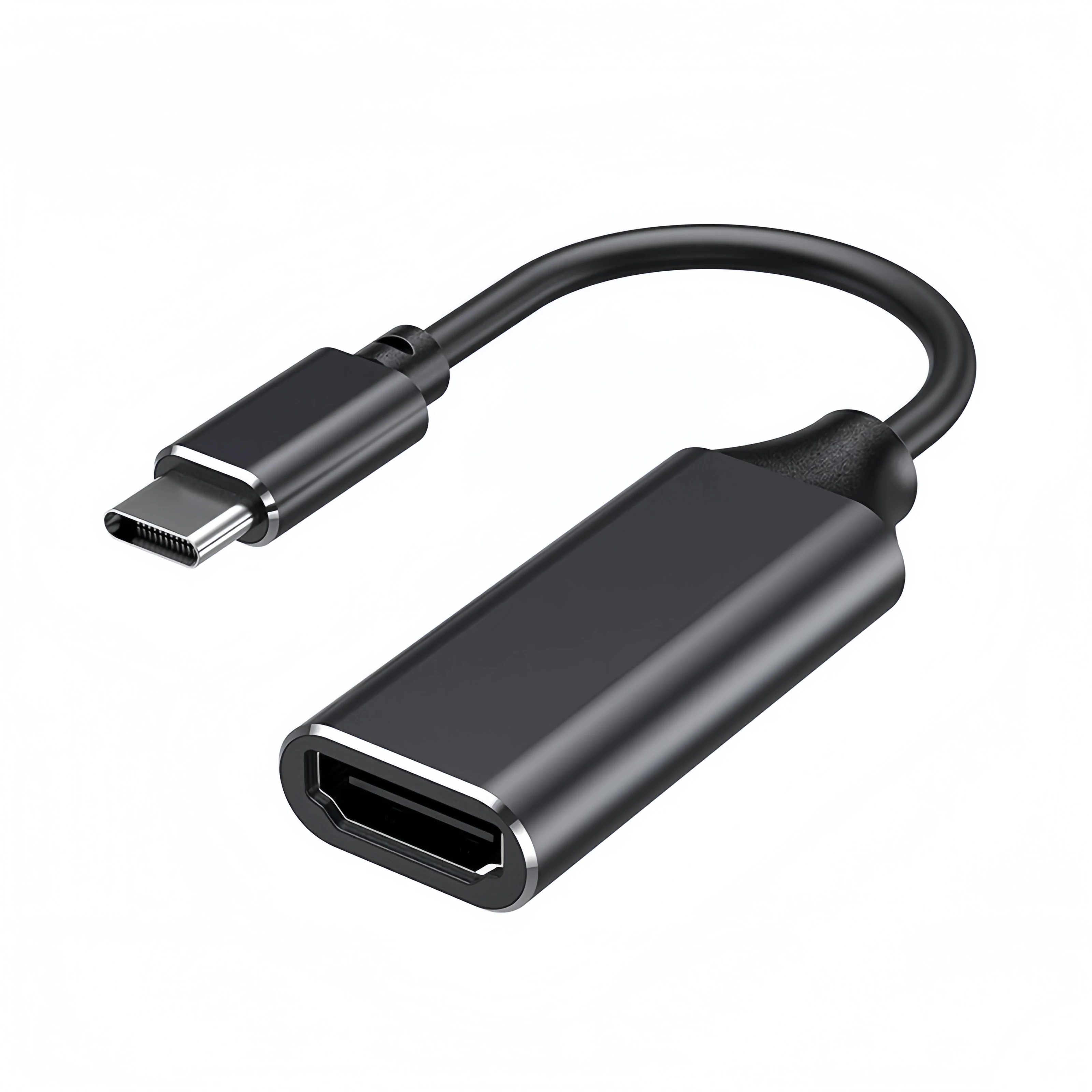 

10 шт., высокоскоростной нейлоновый плетеный кабель типа C к HDMI 4K 60 Гц, адаптер 4K 30 Гц USB C к HDTV для ноутбука, MacBook, ТВ, IPad