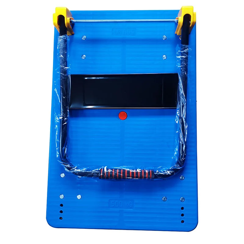 

Plastic, thickened, folded, flatbed, household, moving, trolley, warehousing, pulling