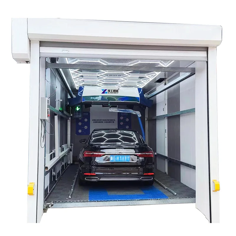 Commercial-Grade 360° Rotating Touchless Car Wash Equipment for Gas Stations