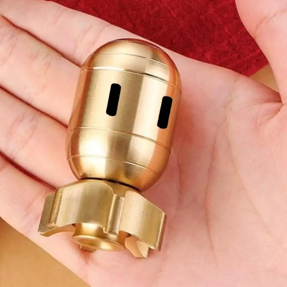 

Anxiety Relief Bombs Toy 360° Rotating Spinner Portable Brass Bombs Spinner for Stress Relief Mini Metal for Kids for Birthdays