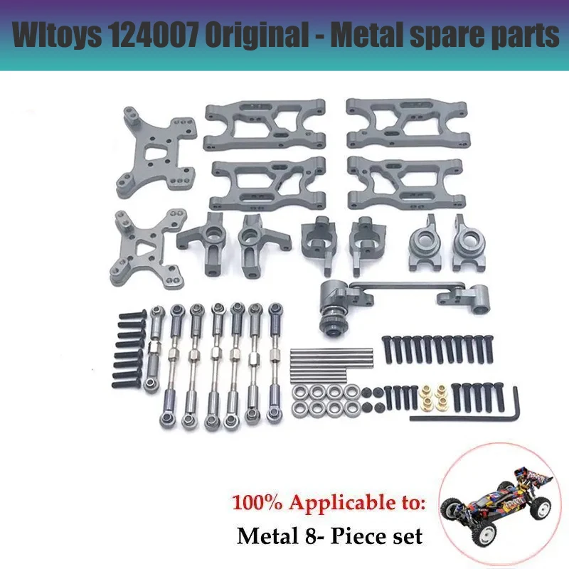 Wltoys124007124017124019  1/12 metalowy wspornik mocujący skrzydło ogonowe części do modernizacji samochodu RC akcesoria akcesoria samochodowe