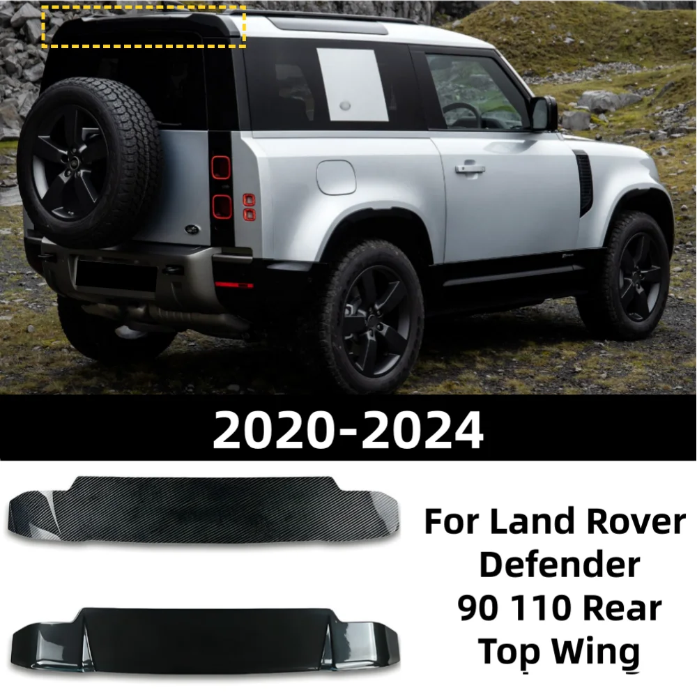 

For Land Rover Defender 90 110 2020-2024 Car Rear Bumper Top Wing Spoiler