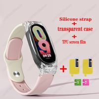 Silicone Strap for Xiaomi Mi Band 8 Sports Wristband Bracelet for Miband 6 5 4 3 Replacement Smartwatch for Mi7 Belt Accessories