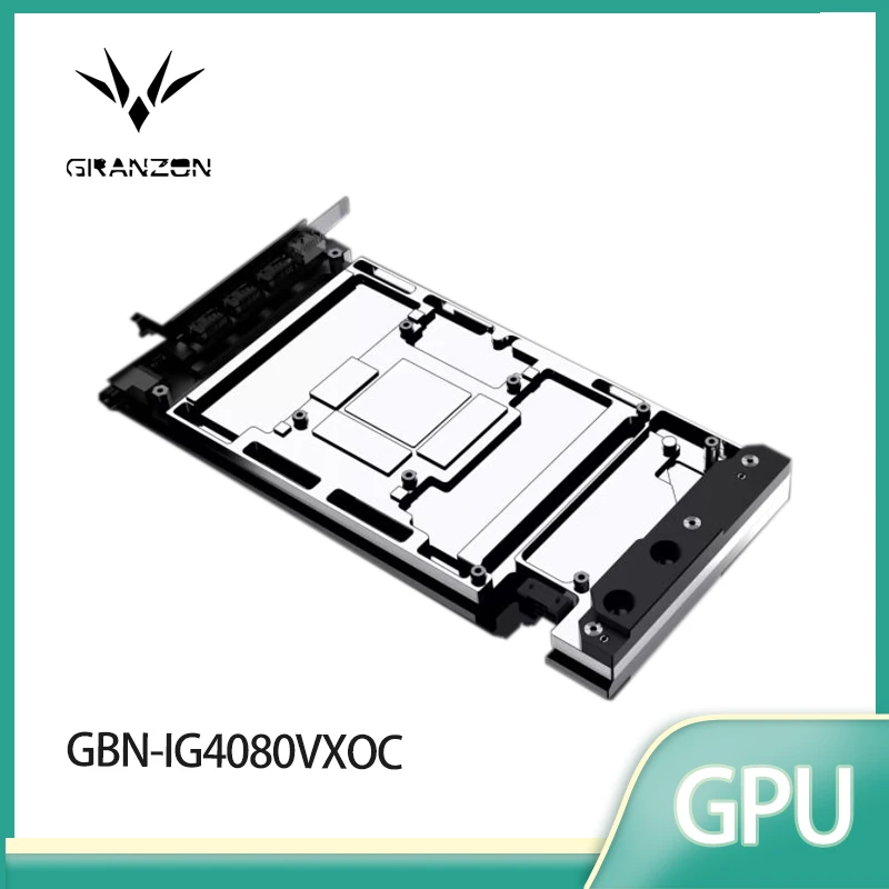 Granzon Water Block for Colorful GeForce RTX 4070Ti 4080 Vulcan /Neptune /Advanced OC GPU Card /Cooler Radiator GBN-IG4080VXOC
