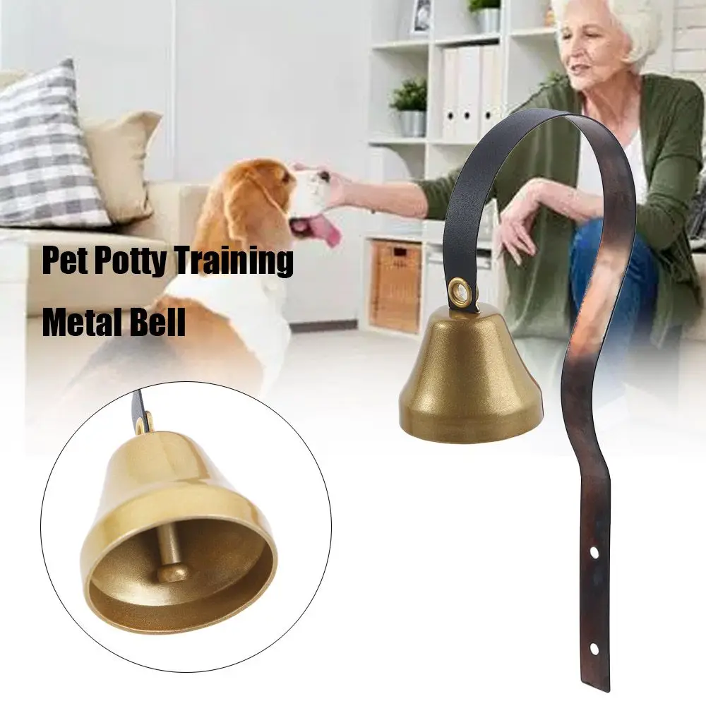 Wall Mounted Metal Christmas Pet Toy Retro Alert Dog Training Bell Home Decoration Shopkeeper Bell Doorbell