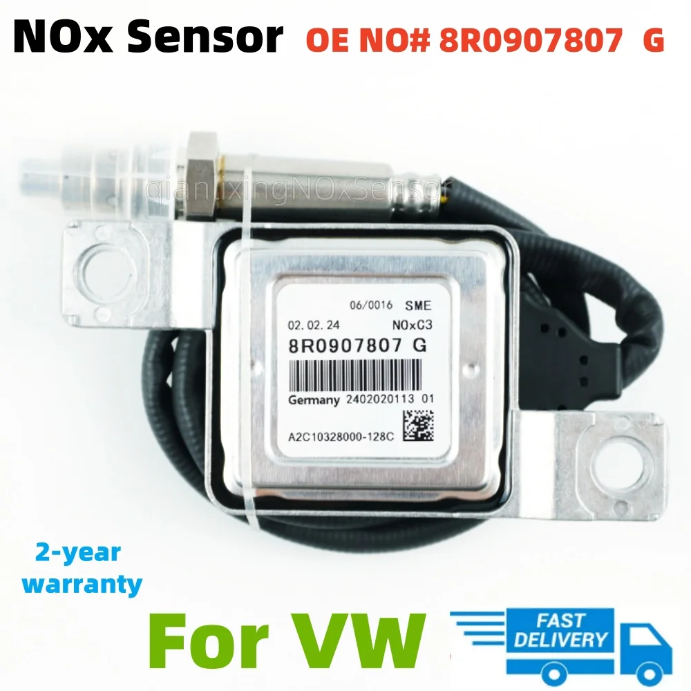 8R0907807G 5WK96728B 5WK9 6728B 8R0907807 5WK96728B 5WK9 6728B 8R0907807G 8R0 907 807 G Nitrogen Oxide Nox Sensor For Audi Q5 A8