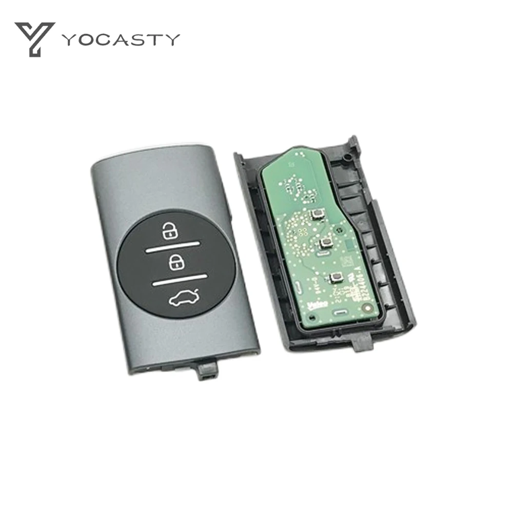 YOCASTY Original 3 Button Keyless Car Key 434Mhz 4A Chip for Chery Tiggo 7 Plus Tiggo 8 Plus Smart Remote Key