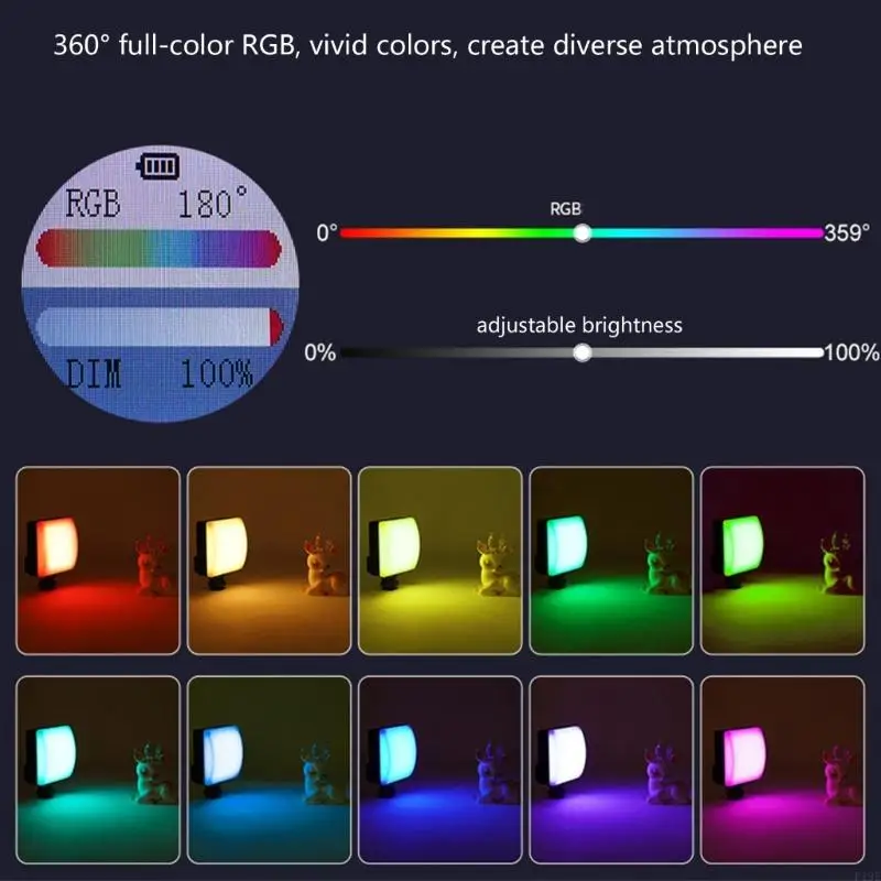 Magnetische Selfie Licht Universal Fotografie Live Broadcast LED Selfie Ringe Lampe für Outdoor Fotografie F19E