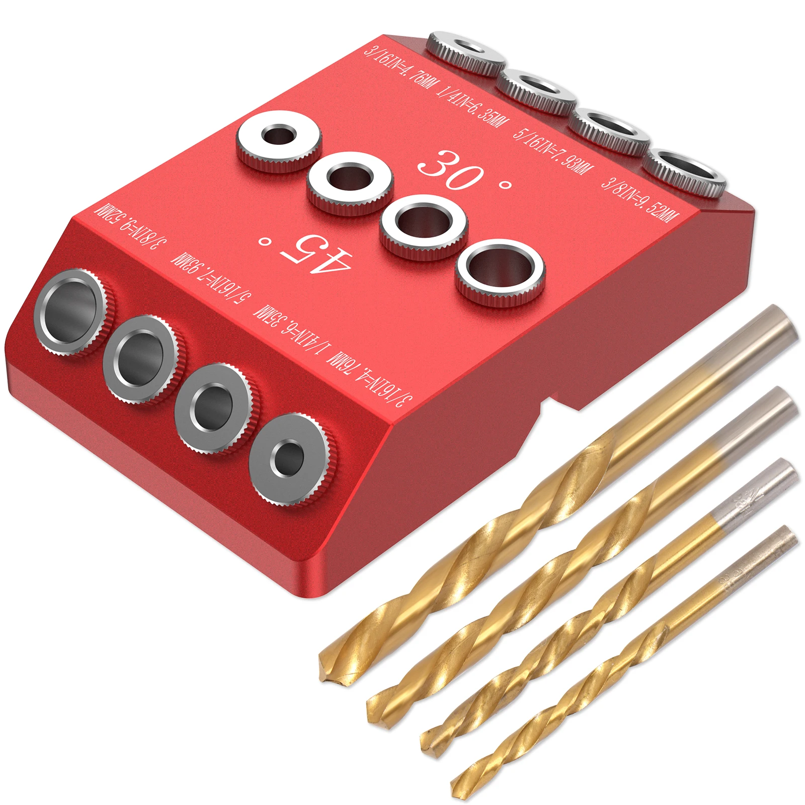 

Направляющее сверло из алюминиевого сплава для угловых и прямых отверстий. Эффективное приспособление для сверления угловых отверстий 30, 45, 90. Универсальный прозрачный знак.