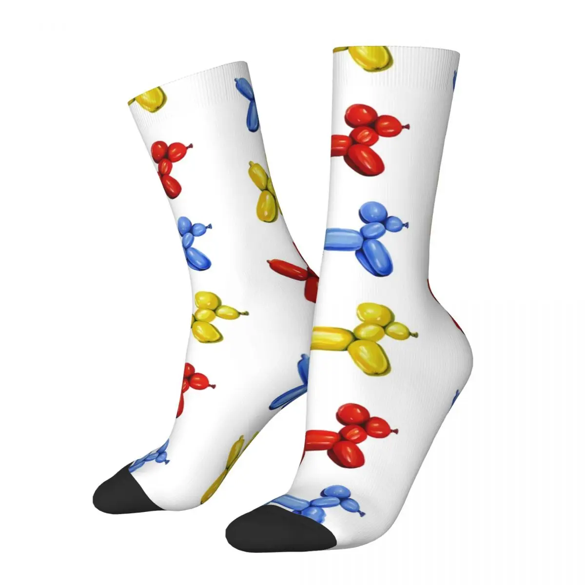 Balloon Dog Socks Winter Cartoon Animal Art Stockings Vintage Women Men Soft Socks Pattern Running Sports Non Slip Socks