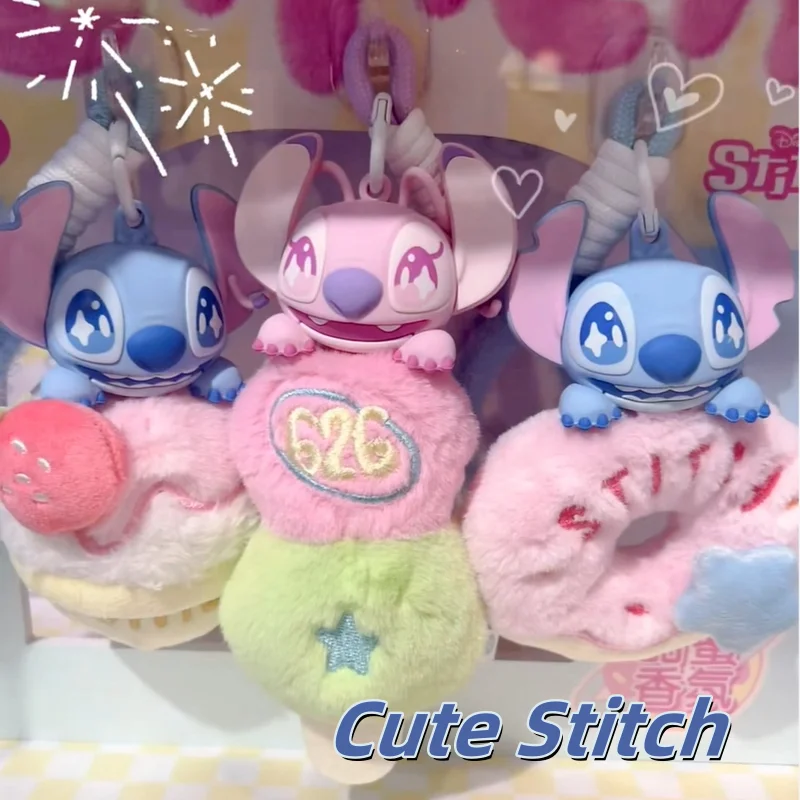 

Cartoon Stitch Blind Box Plush Aromatherapy Pendant Cute Doll Trendy Toy Keychain Bag Decoration Girl Surprise Box Birthday Gift