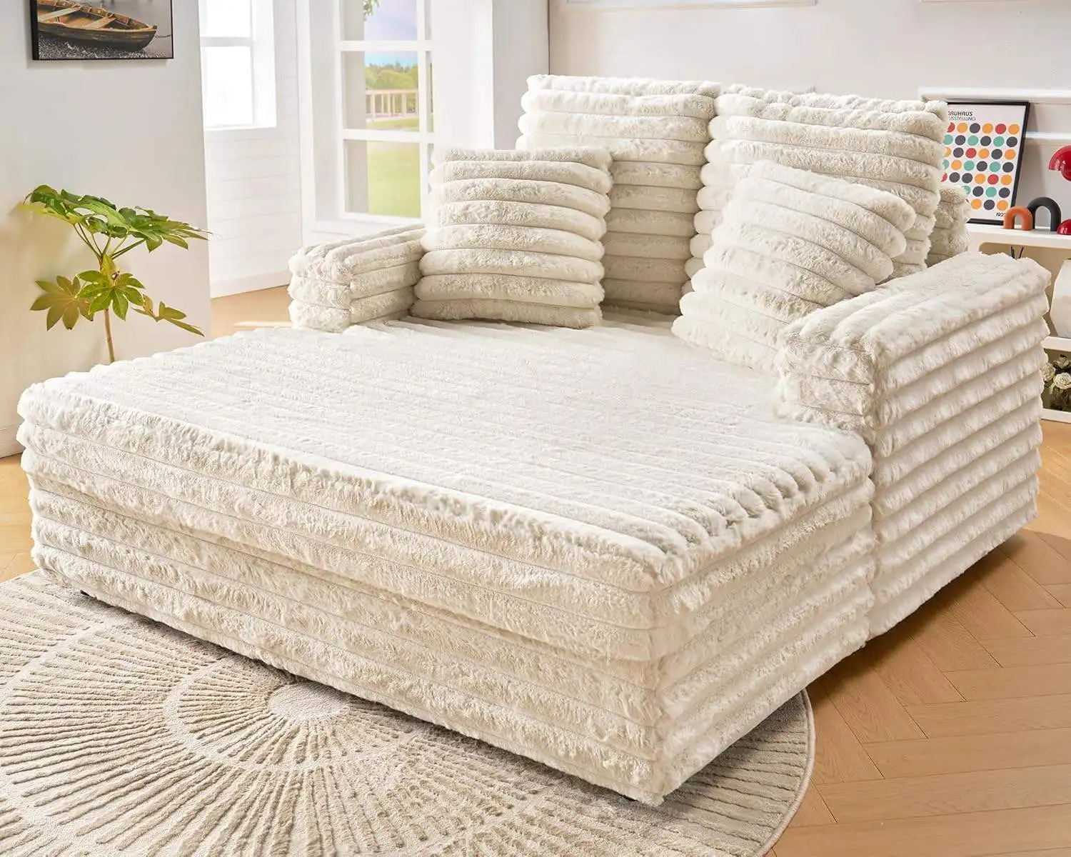 

Vakuum verpackungs sofa High-End-Samt produkt mit warmem Soft Touch-Wildleder material