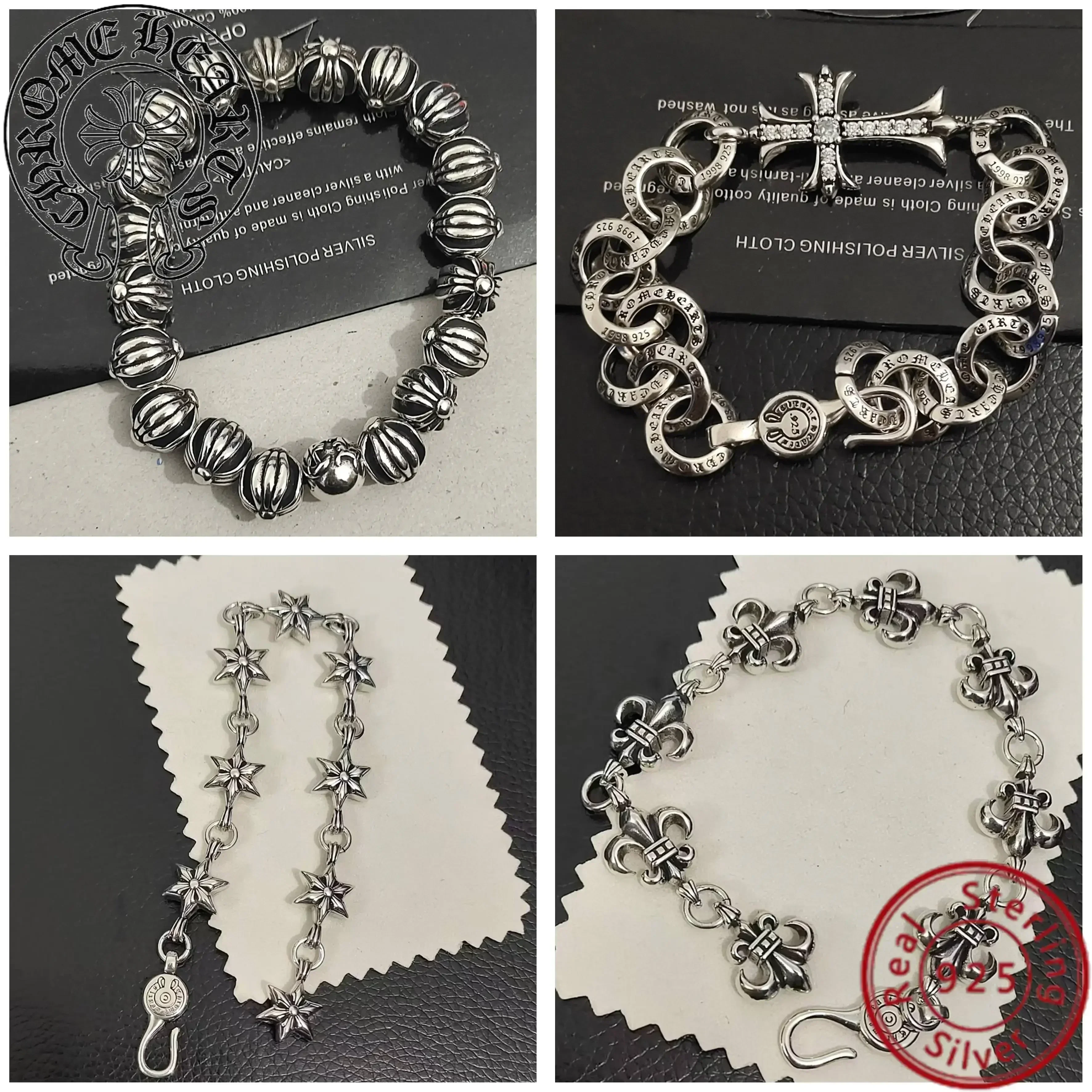 

2025 CH STYLE S925 Silver Bracelet - Stylish Upgrade, Affordable Luxury, Trendy Must-Have